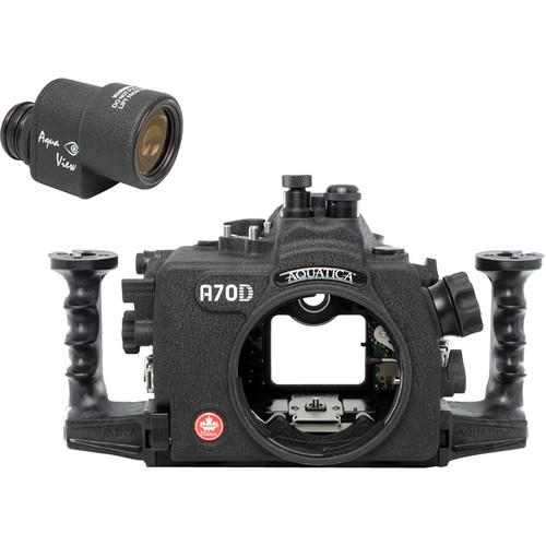 Aquatica A70D Underwater Housing for Canon EOS 70D with Aqua VF