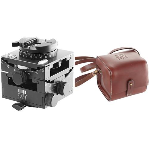 Arca-Swiss C1 Cube Geared Head with MonoballFix Quick Release and Leather Case