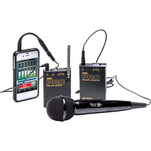 Azden WMS-PRO i VHF Wireless Lavalier and Handheld Mic System