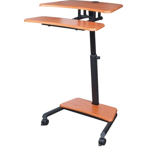 Balt Up-Rite Mobile Workstation with Adjustable Sit Stand Desk