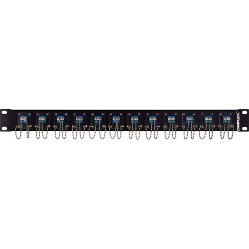 Camplex 12-Port LC Duplex Singlemode Feed-Thru Panel