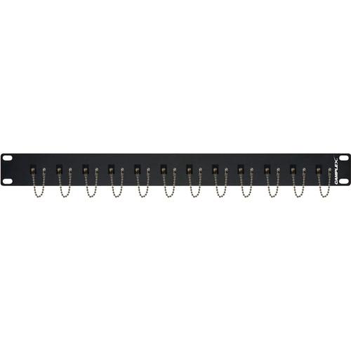 Camplex 12-Port SC Simplex Singlemode Feed-Thru Panel