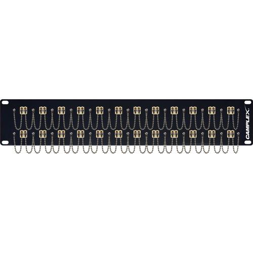 Camplex 24-Port LC Duplex Multimode Feed-Thru Panel
