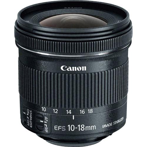 Canon EF-S 10-18mm f 4.5-5.6 IS STM Lens