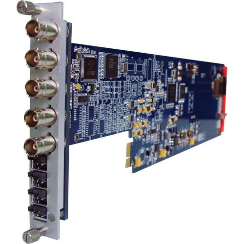 Gra-Vue XIO 9010DES-4AUD-1U Composite to SDI Converter Audio Embedding for XIO Series Frames