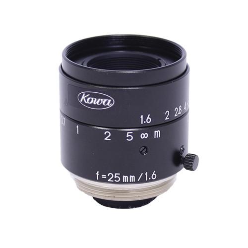 Kowa C-Mount 25mm f 1.6-16 2 3" JC Series Fixed Lens