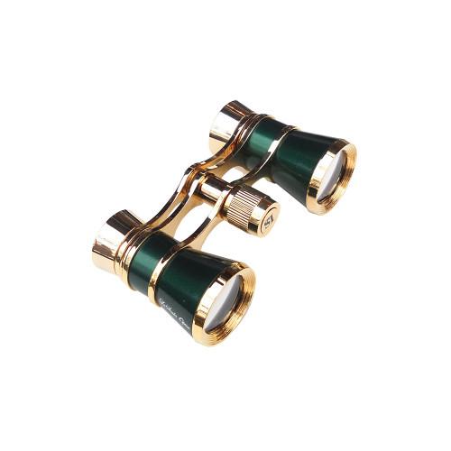 LaScala Optics 3x25 Aida Opera Glasses with Red Flashlight