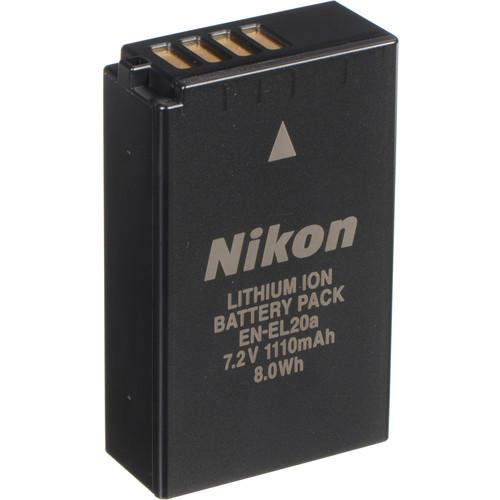 Nikon EN-EL20a Rechargeable Lithium-Ion Battery Pack