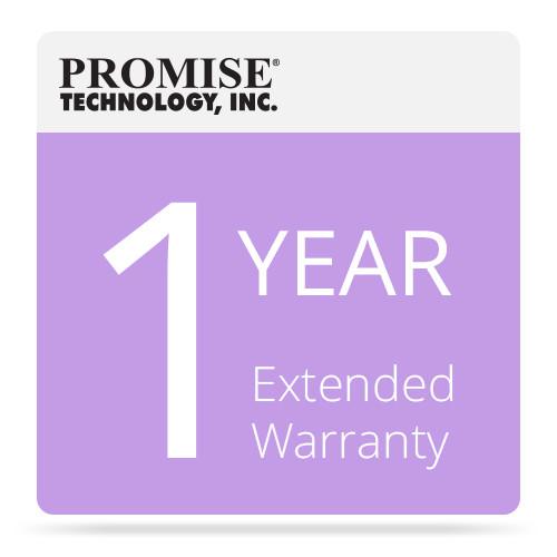 Promise Technology 1-Year Extended Warranty for Pegasus R4 R6 RAID with Drives