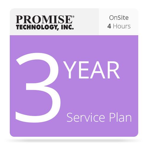Promise Technology ServicePlus On-Site 4-Hour Parts and Replacement Plan for VTrak Series Subsystems