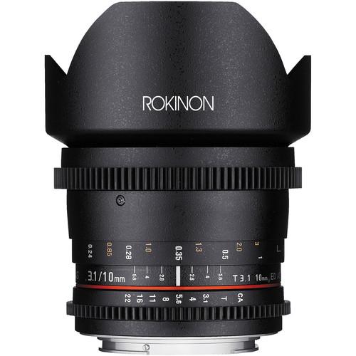 Rokinon 10mm T3.1 Cine Lens for Sony E Mount
