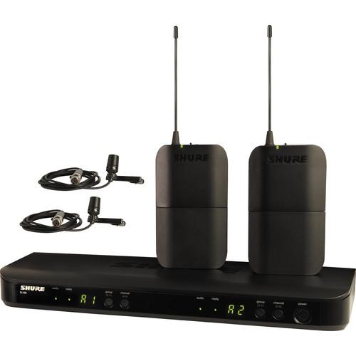 Shure BLX188 CVL Dual-Channel Dual Lavalier Wireless Mic System
