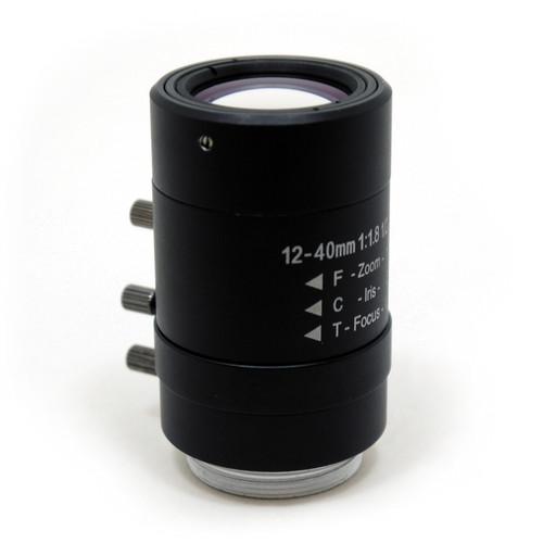 STARDOT CS-Mount 12-40mm f 1.8 Day Night Manual Iris Varifocal Lens