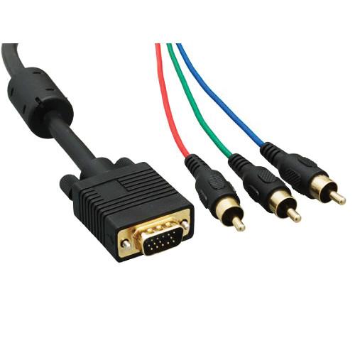 Tera Grand HDB15 Male to RCA Male X3 Cable