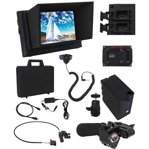 VariZoom Zoom and Focus Control Kit with 7" Monitor for Sony PMW-400K 350K 320K