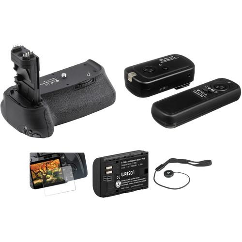 Vello Accessory Kit for Canon 70D & 80D DSLR Camera