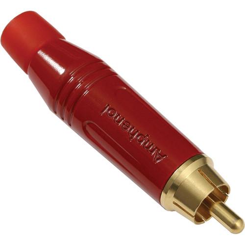 Amphenol AC Series RCA Male Cable Connector with Diecast Shell