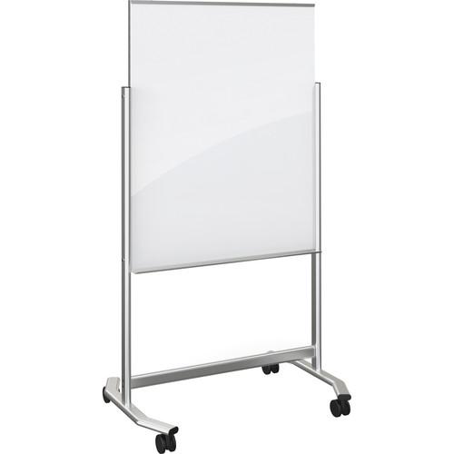 Balt Visionary Move Mobile Magnetic Glass Whiteboard