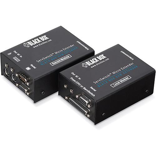 Black Box ACU3022A ServSwitch Micro KVM over CAT5 Single-Access Extender Kit