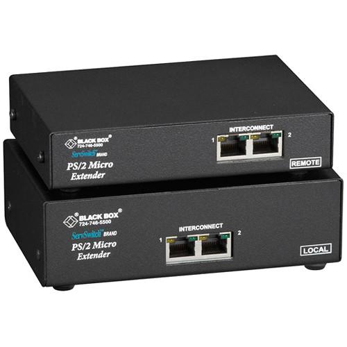 Black Box ACU3209A ServSwitch Micro KVM over 2 CATx Dual-Access Extender Kit