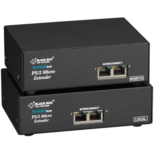 Black Box ACU3228A ServSwitch Micro KVM over 2 CATx Dual-Access Extender Kit