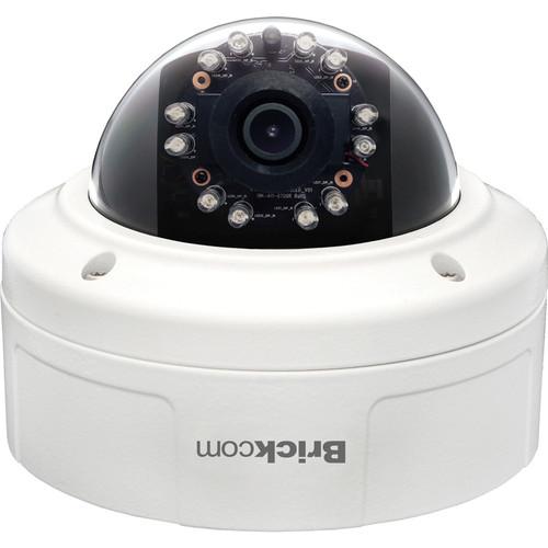 Brickcom VD-301AF 3MP Day & Night Full HD Outdoor Vandal Dome IR Network Camera with PoE & 4mm Lens