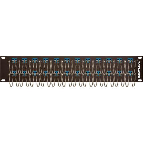 Camplex 24-Port LC Duplex Singlemode Feed-Thru Panel