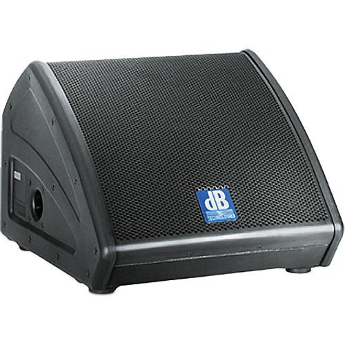 dB Technologies FLEXSYS FM10 10" 400W Active Coaxial Stage Monitor Wedge