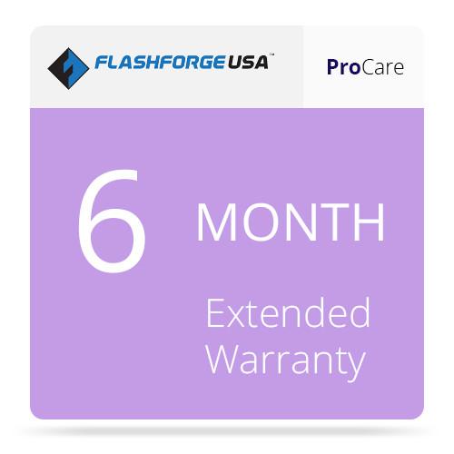 FlashForge ProCare 6-Month Extended Warranty