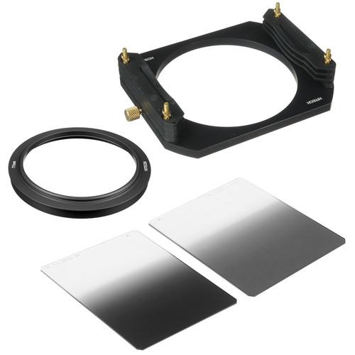 Formatt Hitech 100 x 125mm Soft-Edge Graduated ND Filter Starter Kit with 77mm Adapter Ring