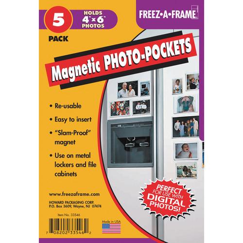 FREEZE-A-FRAME Magnetic Photo Pockets