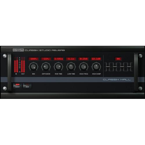 IK Multimedia CSR Hall Reverb Processor Software Plug-In