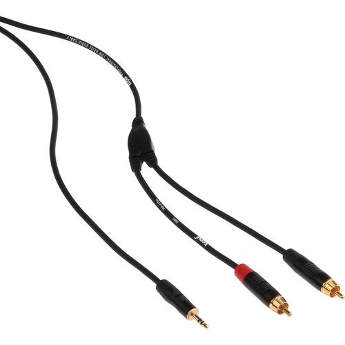 Kopul 1 8" Stereo Mini to Dual RCA Y-Cable - 3