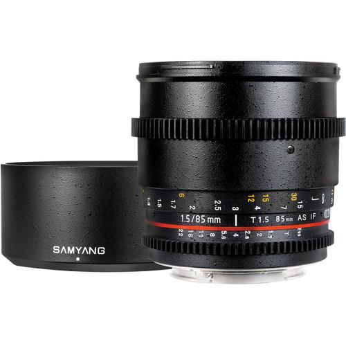 Samyang 85mm T1.5 Cine AS IF UMC Lens for Micro Four Thirds