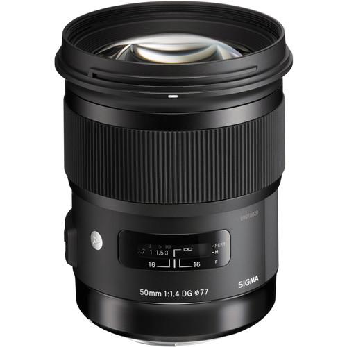 Sigma 50mm f 1.4 DG HSM Art Lens for Canon EF