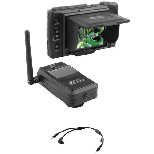 Vello FreeWave Viewer VL Wireless Live View Remote Kit with AV Shutter Cable for Select Canon Cameras