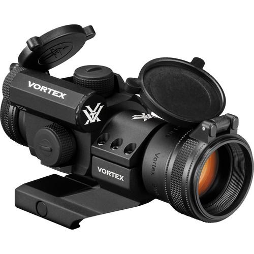 Vortex 1x30 StrikeFire II Bright Red Dot Sight with Cantilever Mount