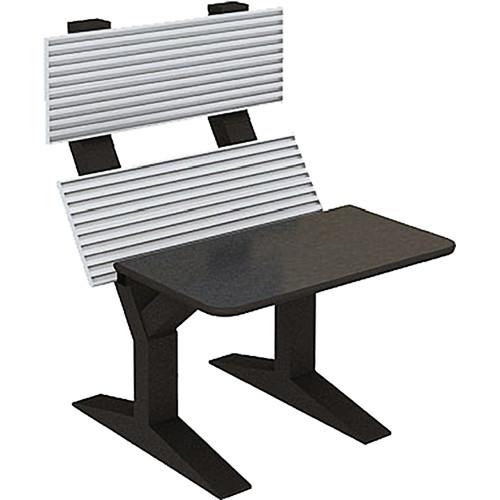 Winsted EnVision Double Tier with 15" Slat-Wall Command Console