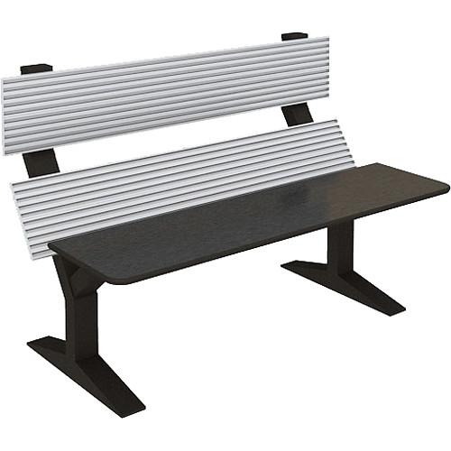 Winsted EnVision Double Tier with 15" Slat-Wall Command Console