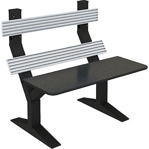 Winsted EnVision Double Tier with 7.5" Slat-Wall Command Console