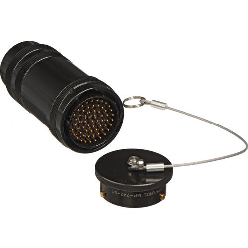 Amphenol MP-62 Series Straight Cable Plug 61-Pin Male Connector with Dust Cap
