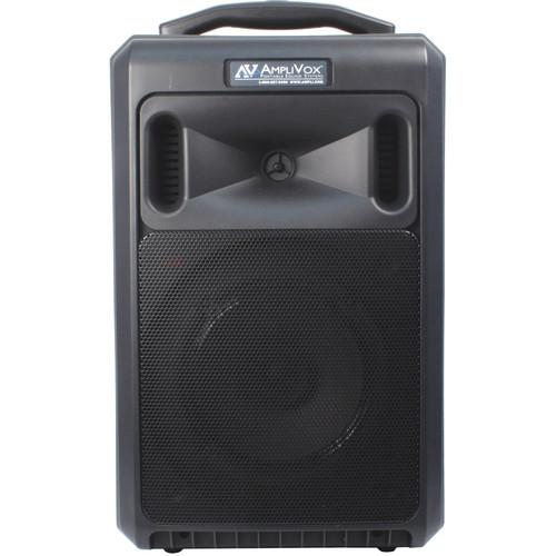 AmpliVox Sound Systems SW800L Titan Wireless Portable PA System with Wireless Lapel Microphone