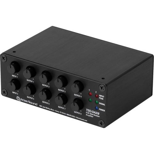 Atlas Sound TSD-DA28 2x8 Distribution Amplifier