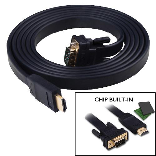Avenview HDMI Male to VGA Male Flat Cable