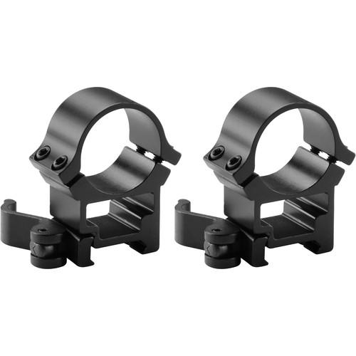 Barska 30mm High Weaver Style See Through Quick Release Rings by Barska