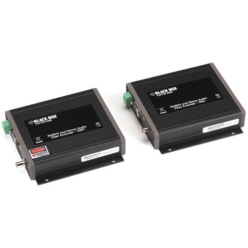 Black Box AC1020A Multimedia over Fiber Single-Access Extender Kit