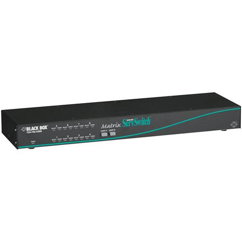 Black Box Matrix ServSwitch for PC with 2 Users x 4 CPUs