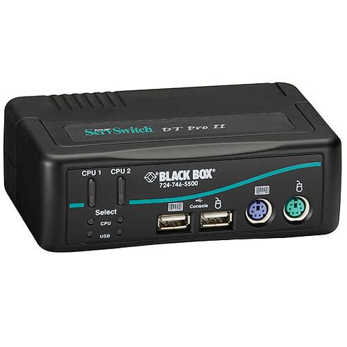 Black Box ServSwitch DT Pro II 2-Port KVM Switch