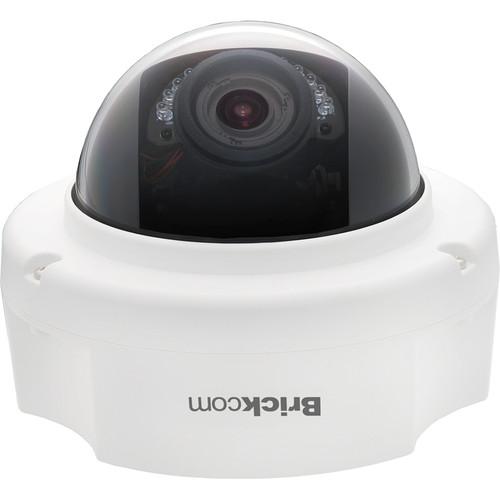 Brickcom FD-200Np 2MP Day Night IR Full HD Fixed Dome Network Camera with SmartFocus, PoE, & 3 to 10.5mm Motorized Lens