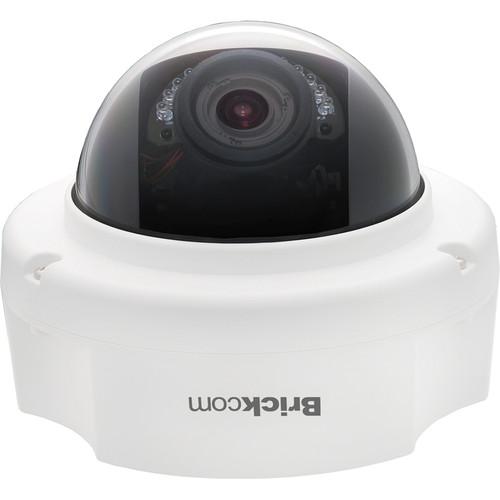 Brickcom FD-302Np 3MP Day Night IR Full HD Fixed Dome Network Camera with FocusEasy, PoE, & 3.3 to 10.5mm Varifocal Lens
